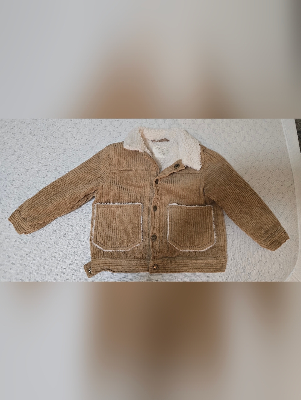 Rylee + Cru Sherpa Lined Corduroy Jacket | Size 2-3Y